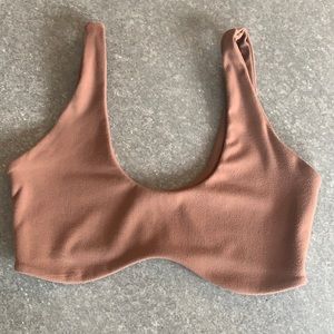 Joah Brown mocha bra s/m
